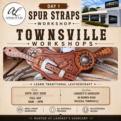 Western Spur Straps Workshop - Thursday 30/07/26